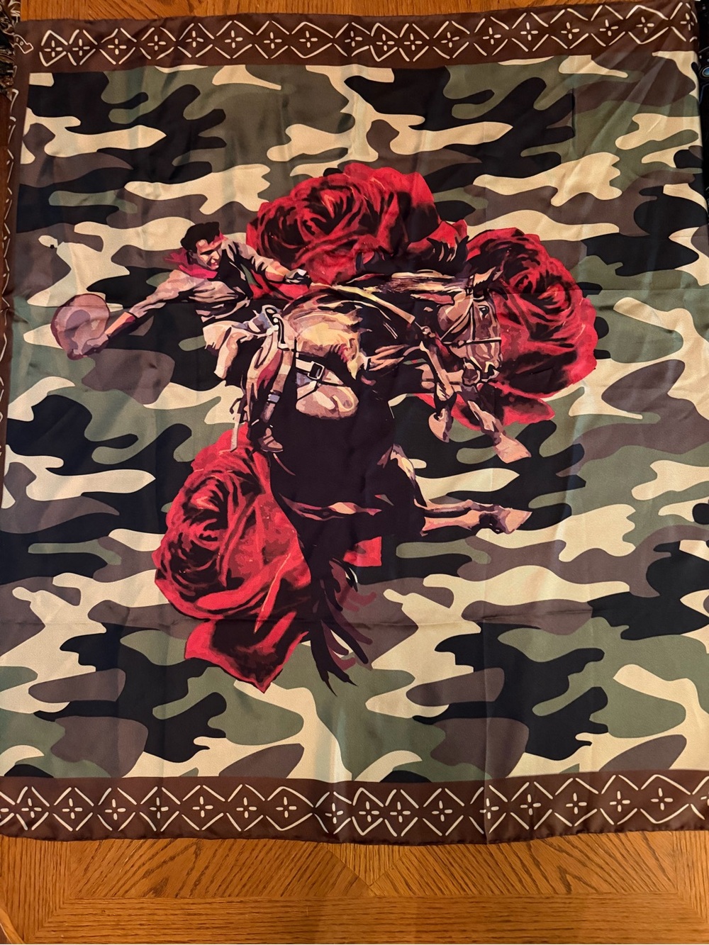 Ariat Women’s Rodeo Quincy shirt with wild rag - Picture 6 of 9